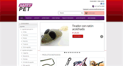 Desktop Screenshot of happypet-accesorios.com.ar